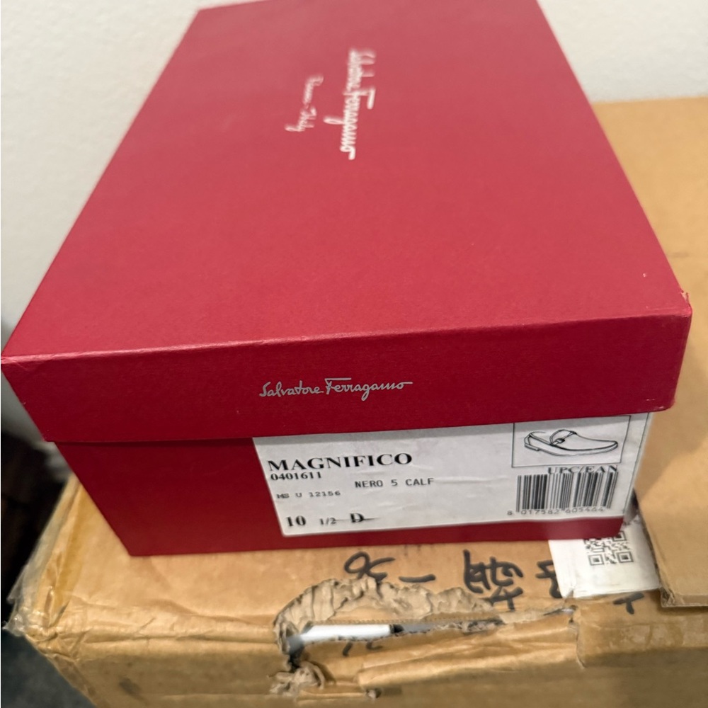 Salvatore Ferragamo Magnifico Red Loafers